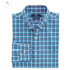 VV Pine Frost Plaid Slim Tucker Fit